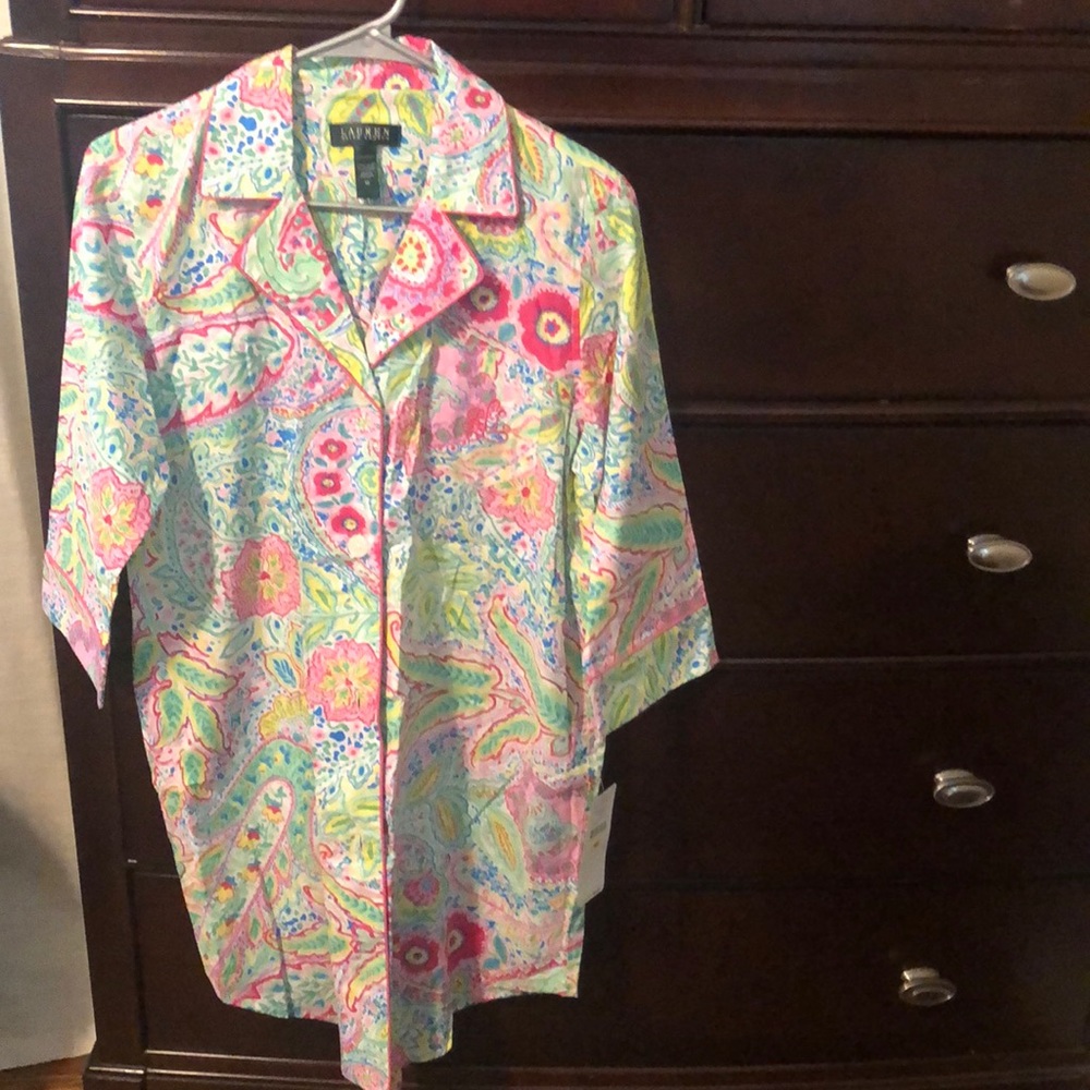 Ralph Lauren pajama shirt